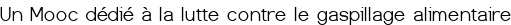 <span style="color:#FF00FF;">Un Mooc dédié à la lutte contre le gaspillage alimentaire</span>